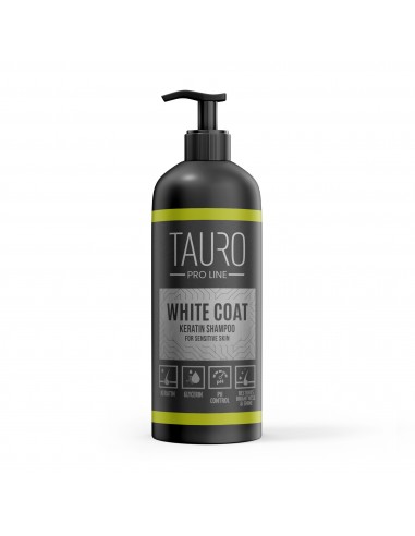 TAURO PRO LINE WHITE COAT SHAMPOO ALLA CHERATINA 250 ml