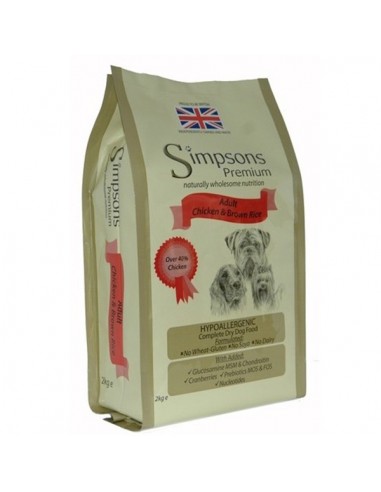 SIMPSONS ADULT POLLO E RISO INTEGR. 2 KG