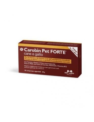 CAROBIN PET FORTE CANE E GATTO 30 CPR