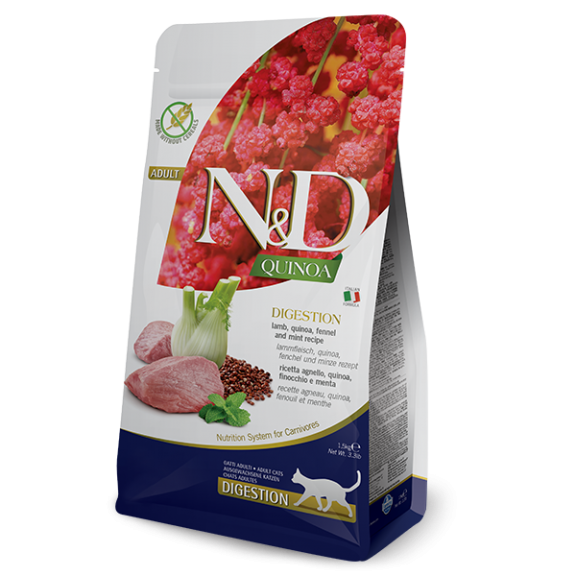 FARMINA N&D QUINOA DIGESTION AGNELLO...