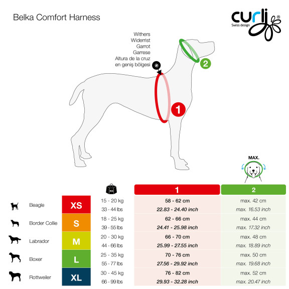PETTORINA BELKA COMFORT NERO M