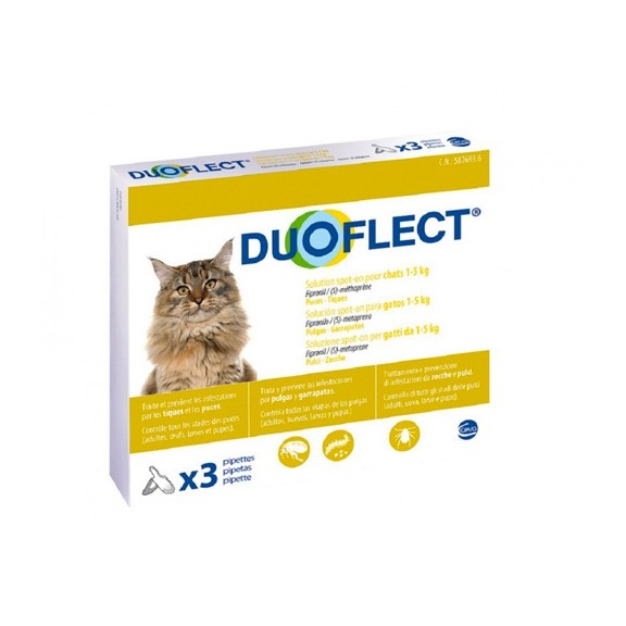 DUOFLECT 3 PIP. 0,4 ML GATTI 1-5 KG