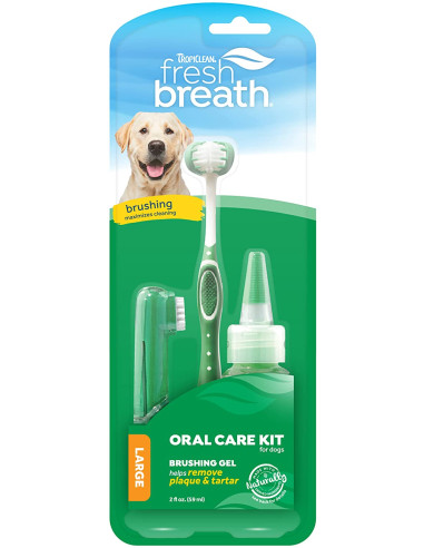 FRESH BREATH ORAL CARE MEDIUM-LARGE KIT 59 ml SPAZZOLINO E GEL