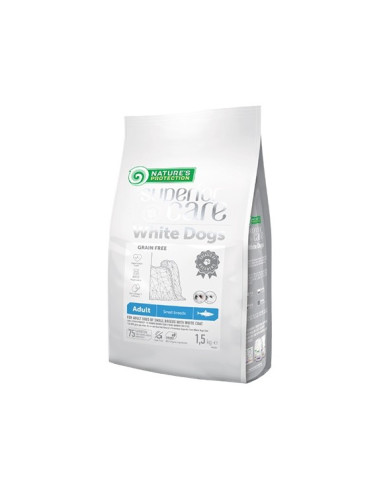 NATURE'S PROTECTION SUPERIOR CARE WHITE DOG GF ARINGA ADULT SMALL BREED 1,5 KG