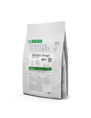 NPSC WHITE DOG GF INSECT ADULT SMALL BREED KG. 10