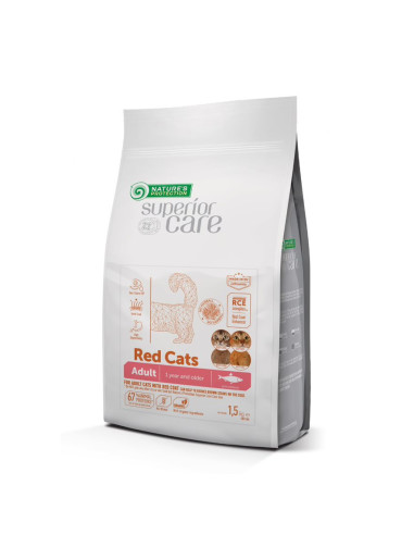 NUOVO SUPERIOR CARE GATTO RED CAT GF HERRING ADULT ALL BREEDS KG 1,5