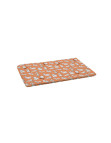 MISOKO TAPPETINO RIUTILIZZABILE CANE 70X80 CM, corallo con cuccioli