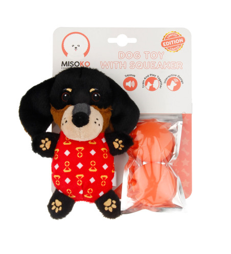 MISOKO EDIZ.LIMITATA gioco cane DACHSHUND , 19,5x16x5,5 cm