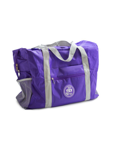 TAURO BORSA DA VIAGGIO CON MANICI, WORLD DOG SHOW 2023 45x35x17 cm