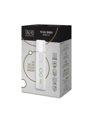 TAURO PRO LINE LIMAUNGHIE ELETTRICO BIANCO