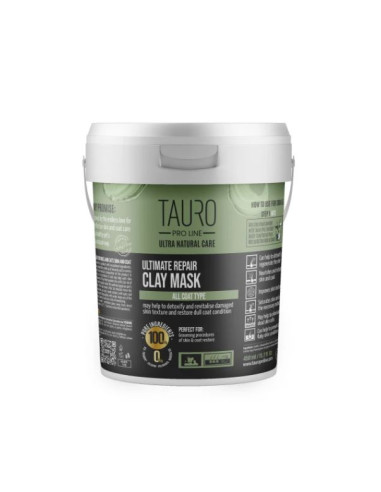 TAURO PRO LINE MASCHERA ARGILLA ULTIMATE REPAIR ULTRANATUR 450 GR.