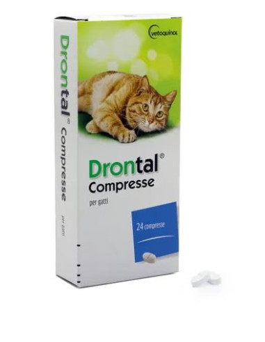 DRONTAL GATTI 24 COMPRESSE