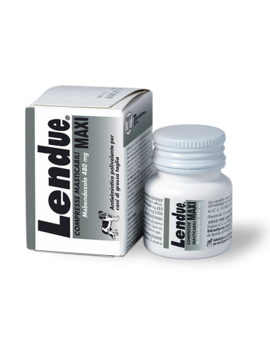 LENDUE MAXI 35 COMPRESSE MASTICABILI 480 MG