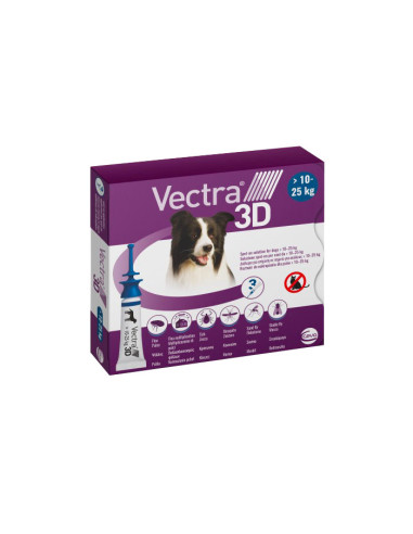 VECTRA 3D SPOTON 3 PIPETTE 10-25 KG