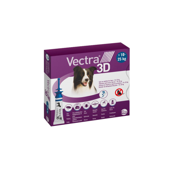 VECTRA 3D SPOTON 3 PIPETTE 10-25 KG