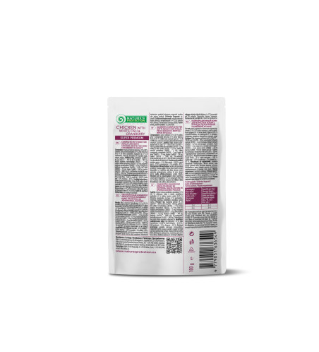 NATURE'S PROTECTION POUCH URINARY ADULT CAT CHICKEN, WHITE FISH + CRANBERRY 100 GR.