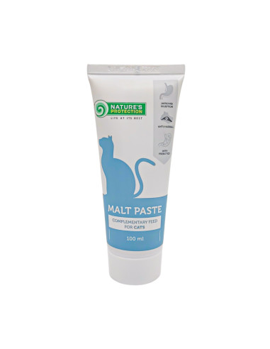 NATURE'S PROTECTION PASTA DI MALTO GATTI, 100 ml, per rimozione peli