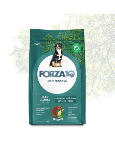 FORZA 10 MAXI ADULT MANTENIMENTO CERVO E PATATE KG. 12