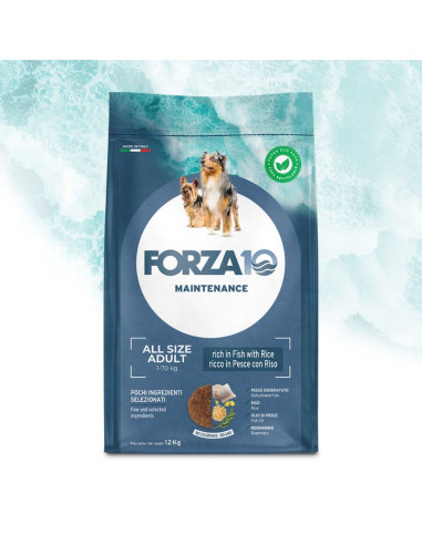 FORZA 10 ALL SIZE ADULT MANTENIMENTO PESCE E RISO KG. 12
