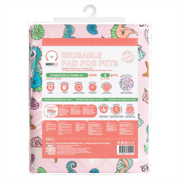 MISOKO TAPPETINO LAVABILE ROSA CON...