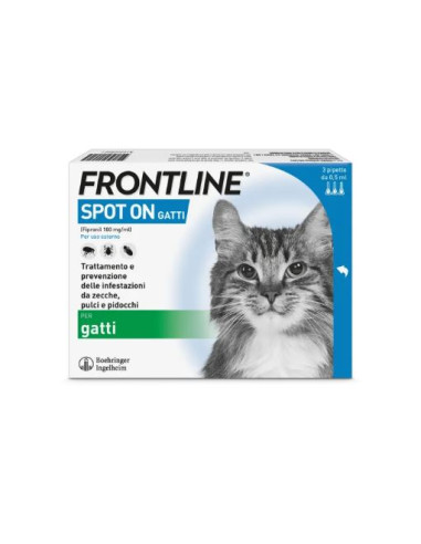 FRONTLINE SPOT-ON GATTO 3 PIPETTE