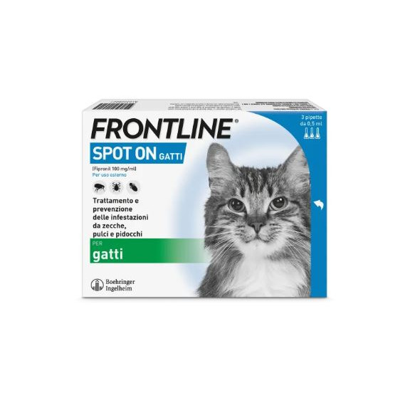 FRONTLINE SPOT-ON GATTO 3 PIPETTE