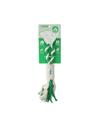 NATURE'S PROTECTION GIOCO CORDA VERDE 27 cm