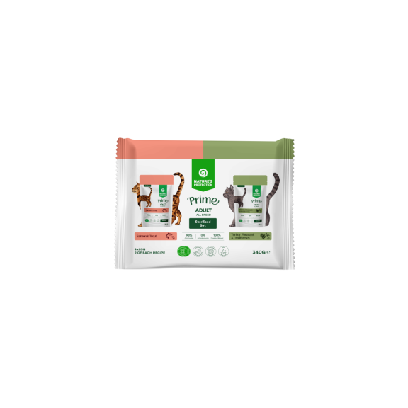 NEW NP POUCH PRIME CAT STERILISED, 2x...