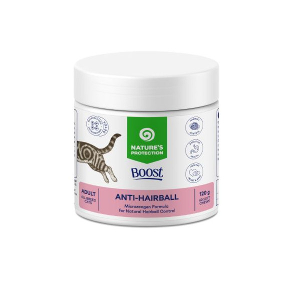 NP BOOST ANTI-HAIRBALL SOFT CHEWS FOR...
