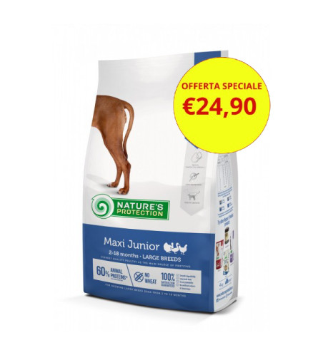 OFFERTA SPECIALE - NP DETOX MAXI JUNIOR DOG POULTRY KG. 4