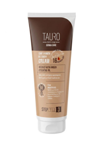 TAURO PRO LINE DERMA CARE COAT GROWTH RECOVERY CREAM 250 ML-NEW