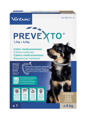 PREVEXTO 1 COLLARE CANI PICCOLI