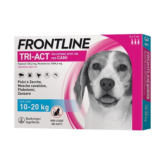 FRONTLINE TRI-ACT SPOT-ON CANE M -...