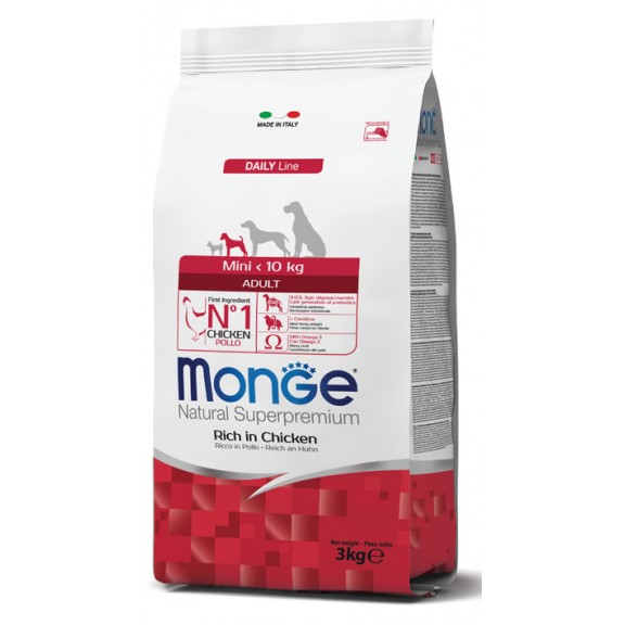 MONGE MINI ADULT CANE KG. 3