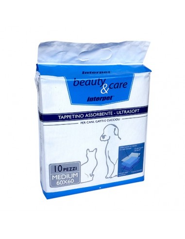 TAPPETINO ASSORBENTE BEAUTY & CARE MEDIUM 60x60  30 pz