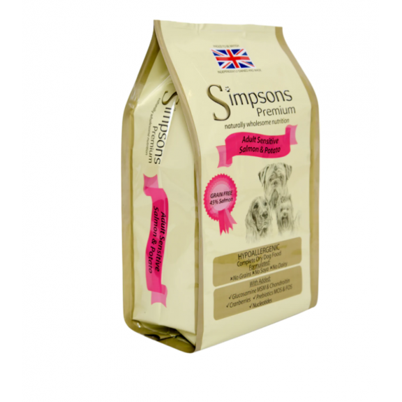 SIMPSONS ADULT SENSITIVE SALMONE E...