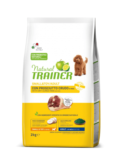 NATURAL TRAINER SMALL & TOY ADULT PROSCIUTTO E RISO KG. 7