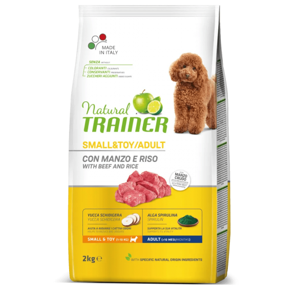 NATURAL TRAINER DOG SMALL & TOY MANZO...