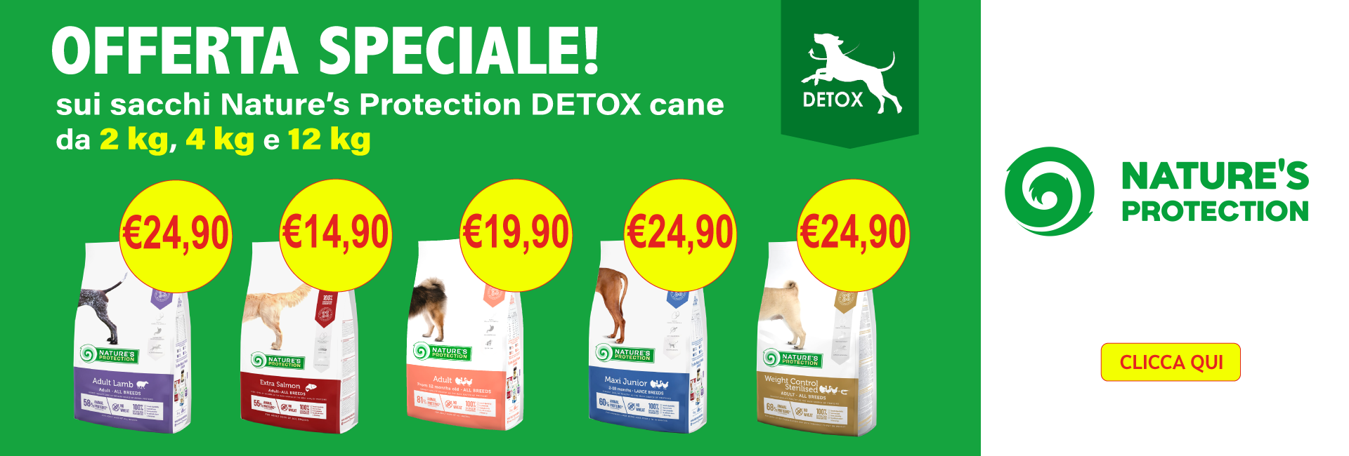 Offerta Speciale Detox cane